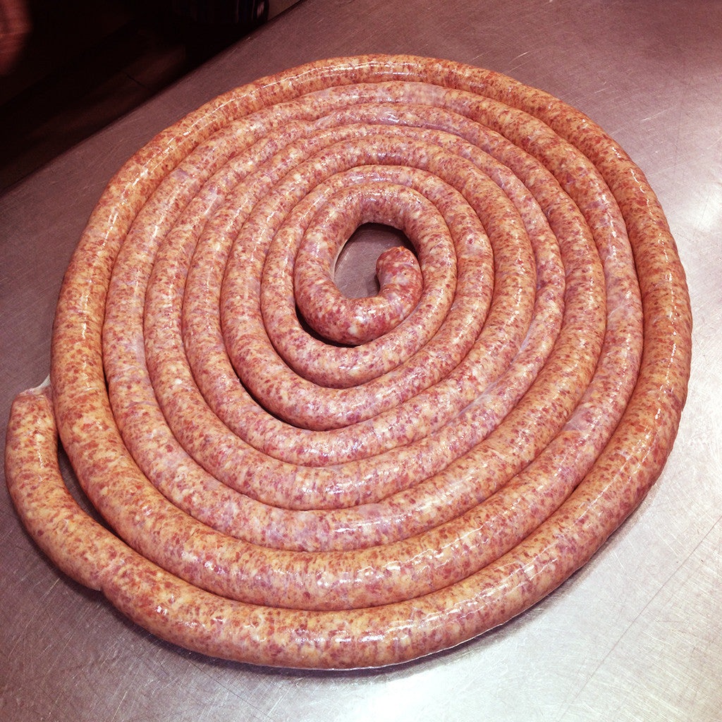 Sausage, 1 lb., Joe's Kansas City Bar-B-Que, Joe's KC, BBQ, Barbecue, Kansas City, Ship BBQ