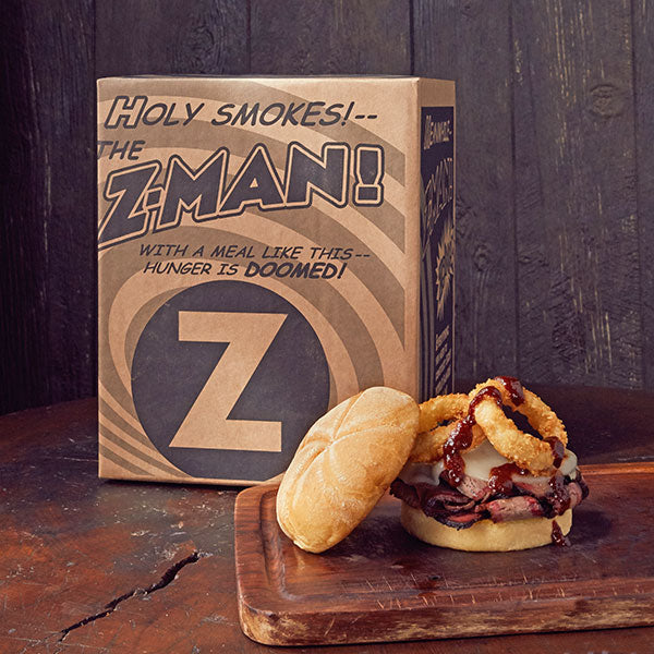 Z-Man Kit - Brisket, Joe's Kansas City Bar-B-Que, Joe's KC, BBQ, Barbecue, Kansas City, Ship BBQ