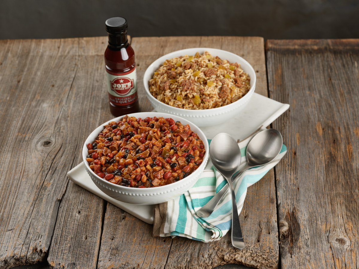 Joe’s Kansas City Bar-B-Que (BBQ) Sides collection banner.