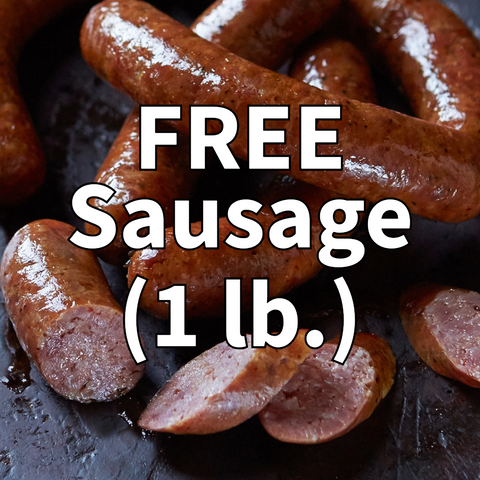 FREE: Sausage, 1 lb.
