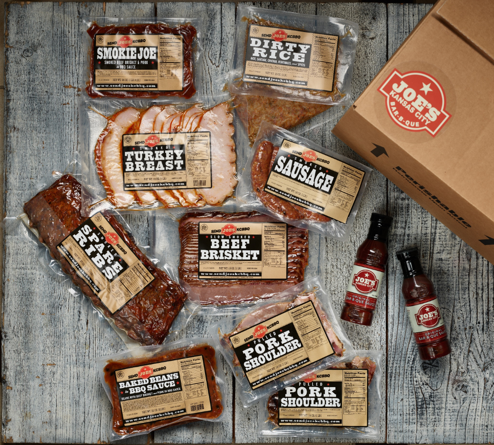 miscellany packages of shipped Joe's KC BBQ