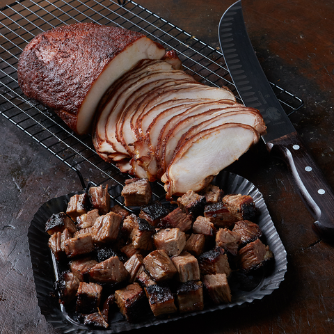 Burnt Ends & Whole Smoked Turkey Breast