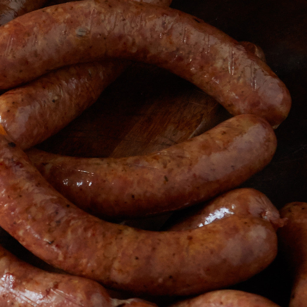 Sausage, 1 lb., Joe's Kansas City Bar-B-Que, Joe's KC, BBQ, Barbecue, Kansas City, Ship BBQ